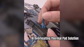 Silicone Thermal Gap Pad For AI service